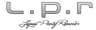L.P.R LIQUID PANTY REMOVER logo