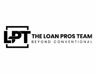 LPT THE LOAN PROS TEAM BEYOND CONVENTIONAL logo
