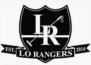 LR EST. LO RANGERS 2014 logo