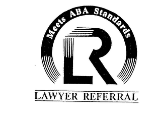 LR LAWYER REFERRAL MEETS ABA STANDARDS logo
