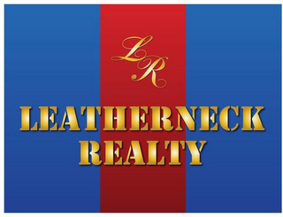 LR LEATHERNECK REALTY logo