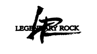 LR LEGENDARY ROCK logo