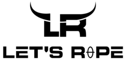 LR LET'S ROPE logo
