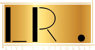 LR. LIVE RIGHTEOUSLY logo