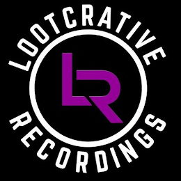 LR LOOTCRATIVE RECORDINGS logo