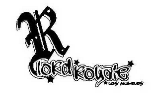 LR LORD ROYALE LOS ANGELES logo