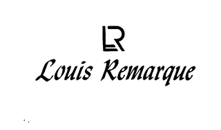 LR LOUIS REMARQUE logo