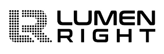LR LUMEN RIGHT logo