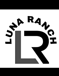 LR LUNA RANCH logo