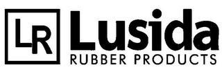 LR LUSIDA RUBBER PRODUCTS logo