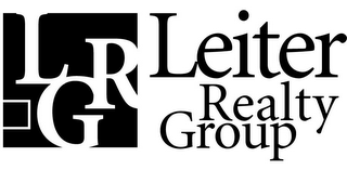 LRG LEITER REALTY GROUP logo
