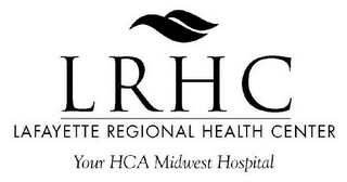 LRHC LAFAYETTE REGIONAL HEALTH CENTER YOUR HCA MIDWEST HOSPITAL logo