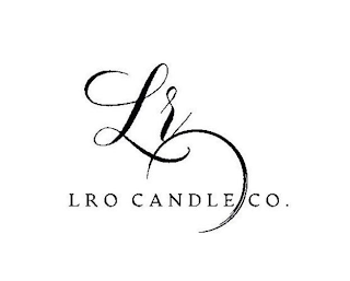 LRO LRO CANDLE CO. logo