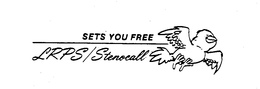 LRPS/STENOCALL SETS YOU FREE logo