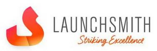 LS LAUNCHSMITH STRIKING EXCELLENCE logo