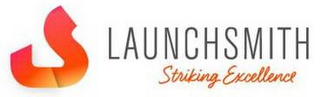 LS LAUNCHSMITH STRIKING EXCELLENCE logo