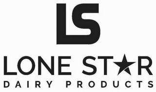 LS LONE STAR DAIRY PRODUCTS logo