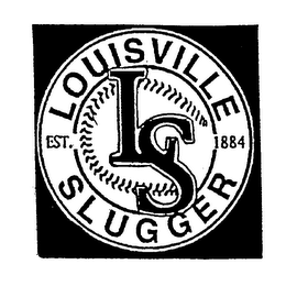 LS LOUISVILLE SLUGGER EST. 1884 logo