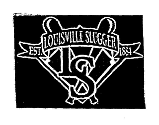 LS LOUISVILLE SLUGGER EST. 1884 logo