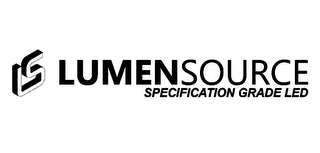 LS LUMENSOURCE SPECIFICATION GRADE LED logo