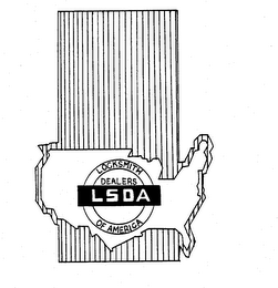 LSDA LOCKSMITH DEALERS OF AMERICA logo