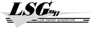 LSG MKII LOW SMOKE GENERATOR logo
