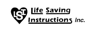 LSI LIFE SAVING INSTRUCTIONS INC. logo