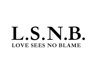 L.S.N.B LOVE SEES NO BLAME logo