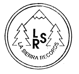 LSR LA SIERRA RECORDS logo
