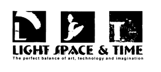 LST LIGHT SPACE & TIME THE PERFECT BALANCE OF ART, TECHNOLOGY AND IMAGINATION logo