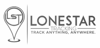 LST LONESTAR TRACKING TRACK ANYTHING, ANYWHERE. logo