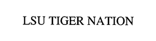 LSU TIGER NATION logo