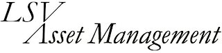 LSV ASSET MANAGEMENT logo