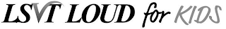 LSVT LOUD FOR KIDS logo