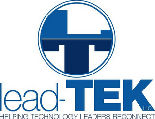 LT LEAD-TEK LLC HELPING TECHNOLOGY LEADERS RECONNECT logo