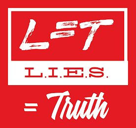 L=T L.I.E.S. = TRUTH logo