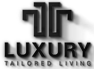 LT LUXURY TAILORED LIVING logo