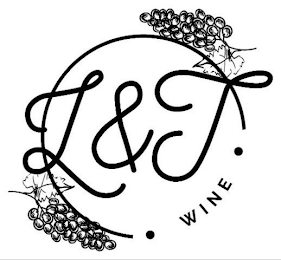 L&T WINE logo
