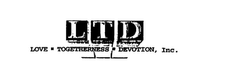 LTD LOVE TOGETHERNESS DEVOTION, INC. logo