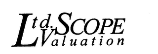 LTD. SCOPE VALUATION logo