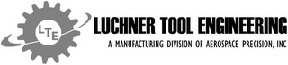 LTE LUCHNER TOOL ENGINEERING A MANUFACTURING DIVISION OF AEROSPACE PRECISION, INC. logo