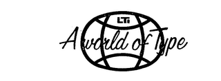 LTI A WORLD OF TYPE logo