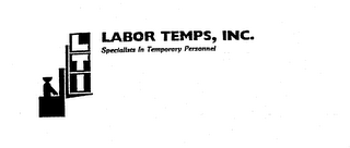 LTI LABOR TEMPS, INC. SPECIALISTS IN TEMPORARY PERSONNEL logo