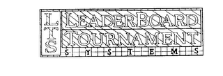 LTS LEADERBOARD TOURNAMENT SYSTEMS logo