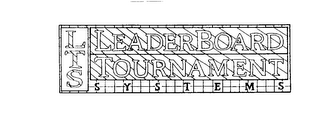 LTS LEADERBOARD TOURNAMENT SYSTEMS logo