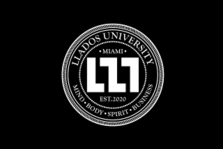 LU LLADOS UNIVERSITY · MIND · BODY · SPIRIT · BUSINESS · MIAMI · EST. 2020 logo