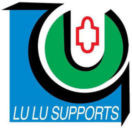 LU LU SUPPORTS logo