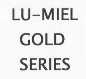 LU-MIEL GOLD SERIES logo