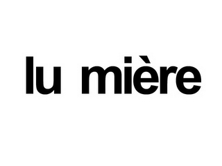 LU MIÈRE logo