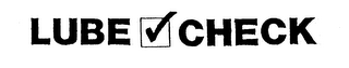LUBE CHECK logo